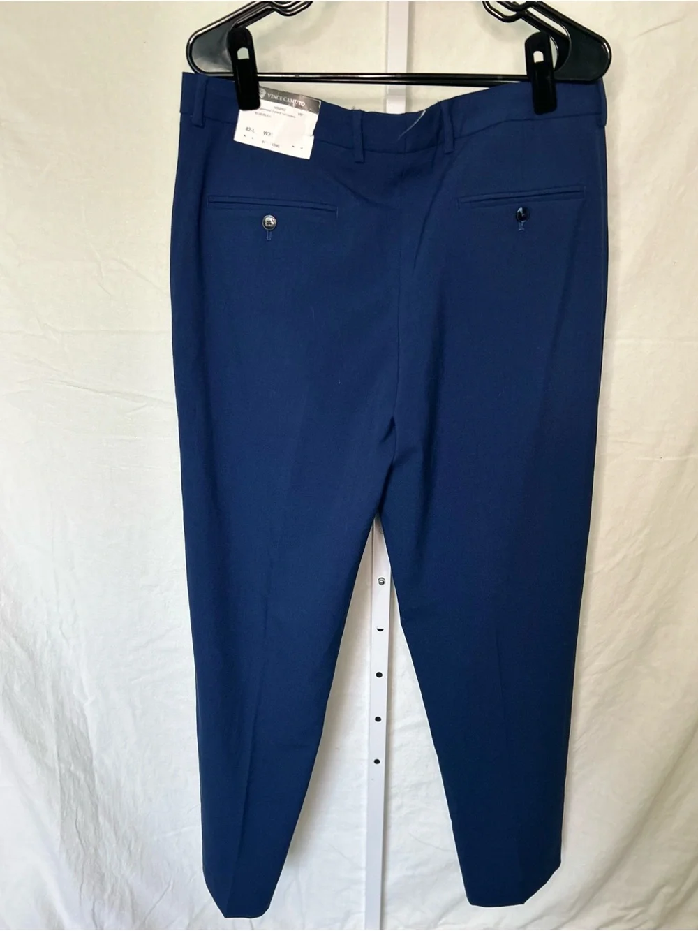 Vince Camuto Navy Blue Tailored Dress Pants Trousers Men’s New With Tags